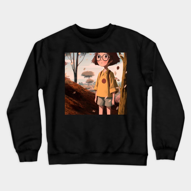 Chihiro Crewneck Sweatshirt by Delta Zero Seven